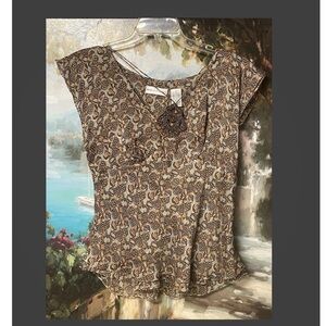 Dana Buchman Vintage Silk Blouse